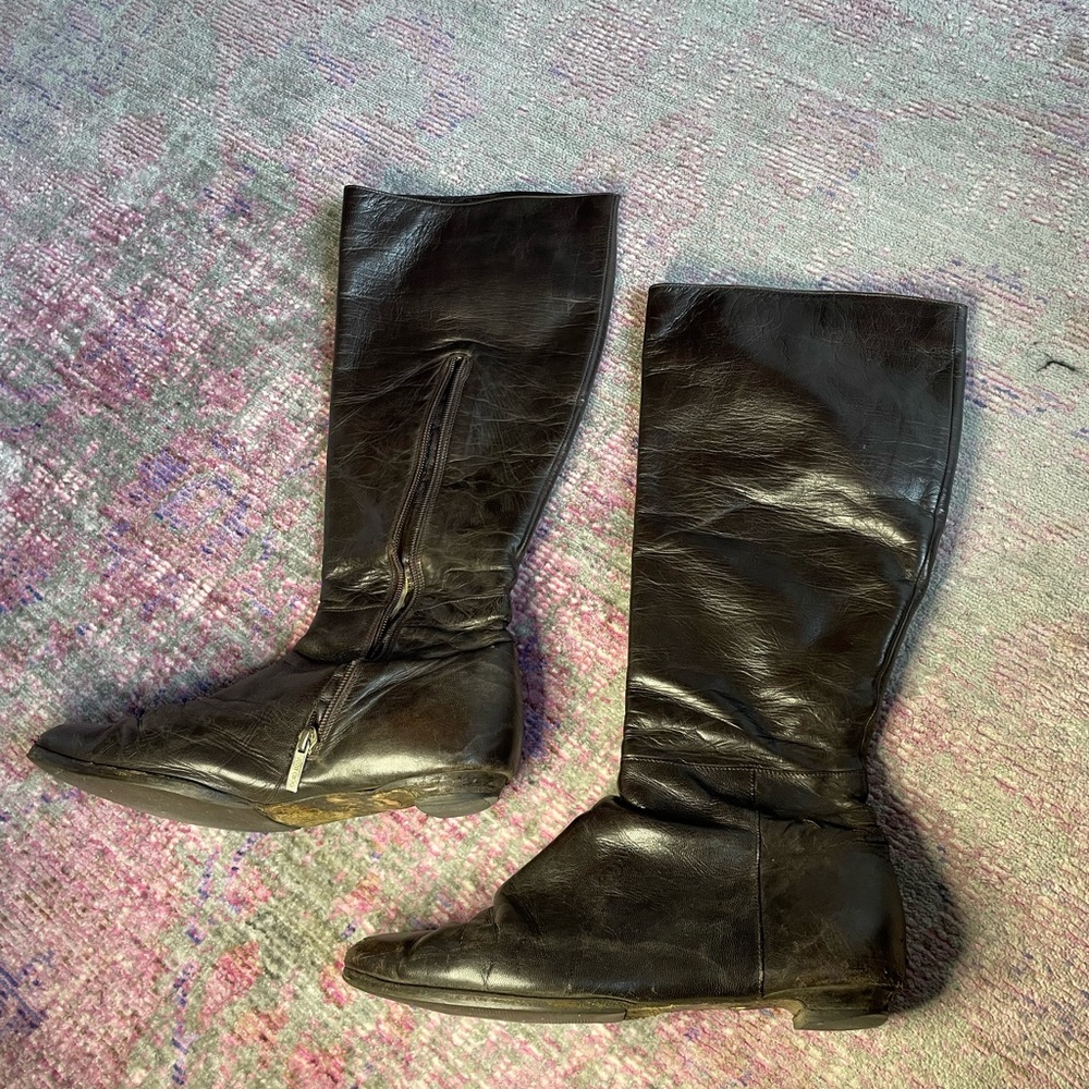Jimmy Choo London, Brown Soft Leather boots